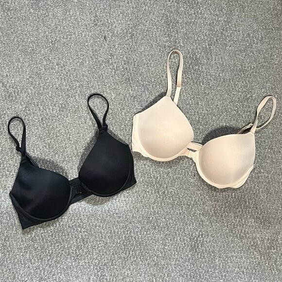 Victoria’s Secret PINK Wear Everywhere Bra Set of 2 - Picture 1 of 5